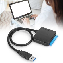 Cavo adattatore da USB 3.0 a SATA per dischi rigidi da 2,5 e 3,5 pollici, Plug and Play, Hot Swappable