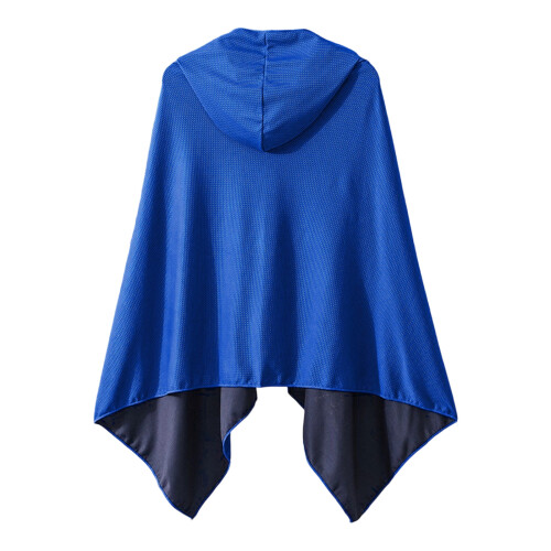 Tissu de refroidissement à capuche extra large pour-Bleu roi