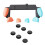 For Switch2 Case Plastic Grip Protective Shell+Joystick Caps Kit for  Switch2 NS2 Dust-Proof Cover Grip Case B 1