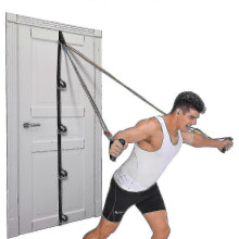Door Anchor Strap for Resistance Bands Portable Mount Secure Multi Point Anchor