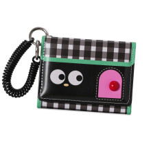 Practical Short Wallet For Women Lightweight PU Card-Black