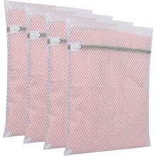 Set of 4 Mesh Laundry Bags, 12 x 16 Inches lingerie bags for Laundry (4)