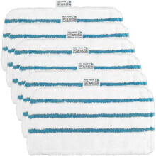 Pacote com 6 Panos de Reposição para Mop a Vapor, Laváveis à Máquina, em Microfibra, Compatíveis com FSM163