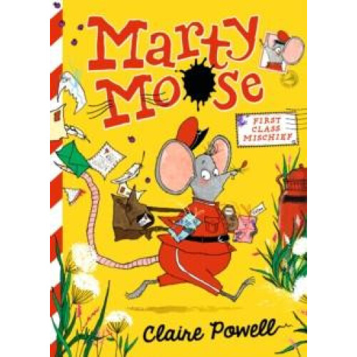 Marty Moose First Class Mischief by Claire Powell Paperback Book