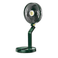 Folding Table Lamp Fan Usb Charging Retractable Table Lamp Fan 7-inch Wall-mount