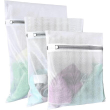 Lingerie Bags for Washing Delicates,Small Fine Mesh Laundry Bags,3Pcs(1 Large,1
