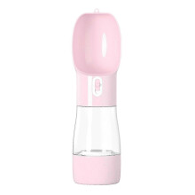 Portable Pet Water And Food Bottle Cat Travel Dual-purpose Drinking Cup