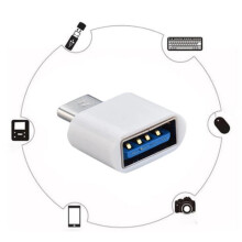 USB Type C uros - USB 3.0 naaras OTG-sovitin puhelimelle, kompakti tiedonsiirtomuunnin