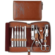 Professional Manicure Set 11 in 1 Stainless Steel Nail Kit