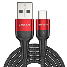 5A pikalataus USB Type-C -kaapeli 2M PS5-ohjaimelle, Xbox Series XS:lle, Galaxy S21 S20 FE S10:lle, Huawei-yhteensopiva, Dura