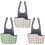 3 Pcs Hanging Kitchen Sink Sponge Holders, Soap Sponge Draining Basket Storage Rack Organizer 1