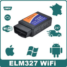 Diagnostické rozhranie OBD2 WiFi pre vozidlá viacerých značiek, 5 GB softvéru a 150 manuálov, benzínové vozidlá od roku 2001
