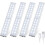 Indoor Motion Sensor LED Lamp, 4 Pack 96 LED Closet Light, 4 Lighting Modes, Wireless Rechargeable Light 1