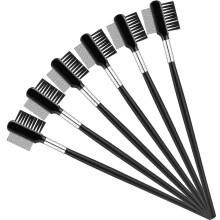 Eyelash Comb for Pet Grooming, 2-in-1 Comb with Round Teeth for Gentle and Effective Hair Care, Suitable for Dogs, Cats, Pomeranians, Chihuahuas