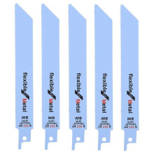 5-Piece Wood Cutting Blade Set, Metal Reciprocating Saw Blade Kit, Jigsaw Blade Set for Wood S922EF,High Carbon Steel