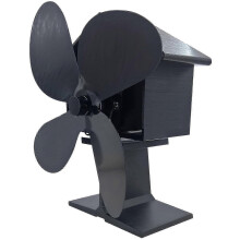 Fireplace Fan Windmill Room 178mm Thermal Fan Temperature Difference Thermal Power Fan