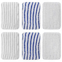 Microfiber Mop Pads Compatible with Steam Mops, Replacement Cleaning Cloths for Floor Cleaning