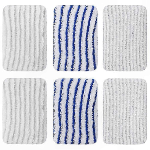 Microfiber Mop Pads Compatible with Steam Mops, Replacement Cleaning Cloths for Floor Cleaning