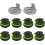 36V Trimmer Spool Replacement Kit Compatible with RLT36B33 and RY36LT33A-0, 8 Spools with 2 Caps 1
