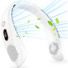 Portable USB Neck Fan, Hands Free 360 Degree Adjustable Mini Fan, 3 Speed Personal Cooling Fan