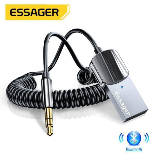 Bluetooth 2 in 1 3.5 mm Receiver Transmitter, AUX Hands Free, 8 Hours Playback, 10 m Range