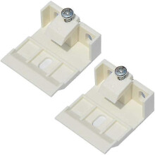 Brackets Support Brackets for Folding Blinds(4pcs,white) -z