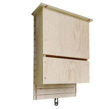 Gran Casa para MurciéLagos Al Aire Libre, Enorme Caja de Madera, Resistente A la Intemperie, Casa para MurciéLagos en Espiral Sin Tratar, Refugio,