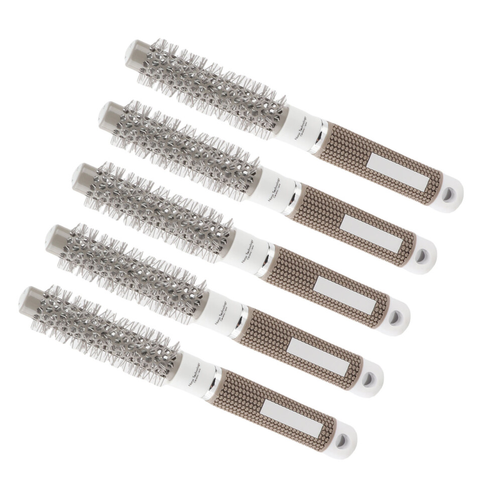 Nylon Bristle Ceramic Round Comb 19mm