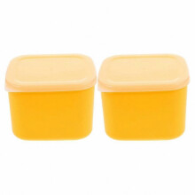 2-Pack Large Cheese Storage Boxes for Home, Fridge Containers for Sliced Cheese Organization
