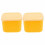 2-Pack Large Cheese Storage Boxes for Home, Fridge Containers for Sliced Cheese Organization 1