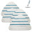 Reusable Triangle Steam Mop Microfibre Cleaning Pads, Washable Floor Head Replacement, 4 Pack 1