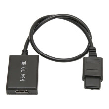 Cabo conversor N64 para HDMI para Nintendo 64 e SNES, adaptador de vídeo HD com saída de áudio.