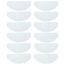 Paquet de 12 Tampons de Nettoyage en Microfibre pour DEEBOT OZMO T8 T8 AIVI Chiffons de Vadrouille Chiffons PièCes de Rechange
