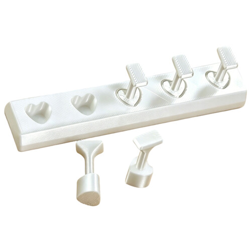 Vibranted Colored Manicure Stand For Creators Featuring-White