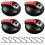 4 Pcs Suction Cup Awning Anchors with Tie Down Hook, 8 S Hooks, Durable Mounting Set 1