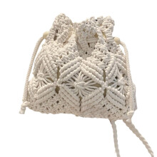 Crossbodytassen Dames Emmer Tas Gevlochten Emmer-Wit