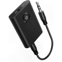 5.0 Bluetooth o Adapter, 2-in-1 Wireless Transmitter and Receiver, 3.5mm Cable for Headphones, Speakers, and More