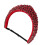 Classical Baroque Design Headband With Sparkling-Red 1