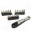19-Piece 1/4 Inch Ratchet Wrench Kit with Screwdriver Bits and Combination Spanner Tool Set 1