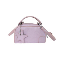 Reisvriendelijke PU-lederen crossbody en handzame-Roze