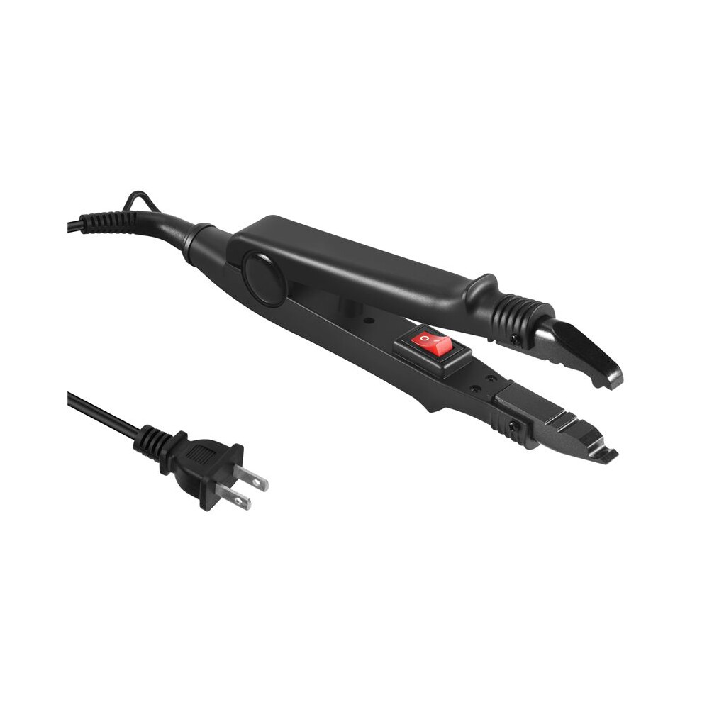 Typecat Black Hair Extension Iron Keratin Bonding Tools Fusion Heat Connector Machine Temperature Fusion Heat Connector Us Plug