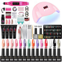 Manicure Set with Nail Dryer Nail Lamp Nail Drill Machine Manicure Set Kit Nail Tools Set 5