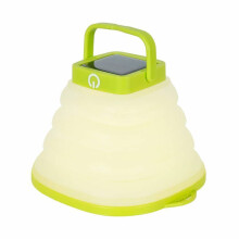Skladacia LED kempingová lampa, teplé biele svetlo, vodotesná, nabíjateľná cez USB, 3 režimy stmievania, baterka
