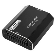 SCART-HDMI-videomuunnin, HDMI-lähtösovitin, 720p 1080p -kytkin, ääni- ja videomuunnin televisioon
