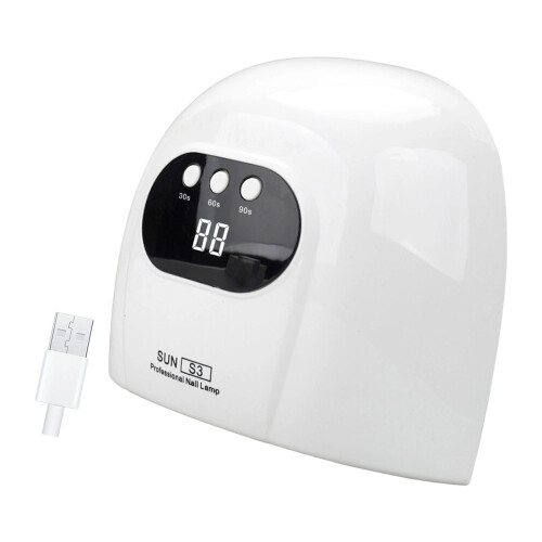 Compactly USB Nail Dryer Light With 36W LED USB Nail Lamp-White