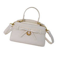 Modieuze damesschoudertas PU lederen crossbody handtas voor-Wit