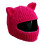 Schöne Katzen Ohr Helm Abdeckung Helm Schutz Geschenk-Rosenrot 1