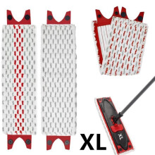 5 mikrokuituisen mopin vaihtoliinan sarja Ultramax XL -moppiin, pehmeät ja imukykyiset liinat