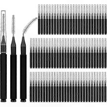 150-Pack Interdental Brushes for Braces, Soft Spiral Head Dental Cleaners for Teeth Spaces