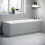NES Home Nes Home Water Proof Bath Panels 1800 Front and 800 End Panel Matt Grey 1